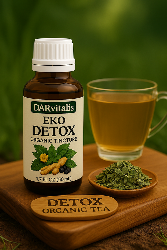 Pre-Order Now! Detox Duo: 100% Natural Herbal Cleanse (Tea & Tincture)