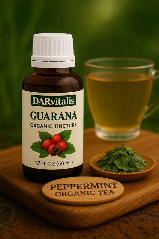 Pre-Order Now! Energy & Mood-Boost Herbal Duo (Tea & Tincture)